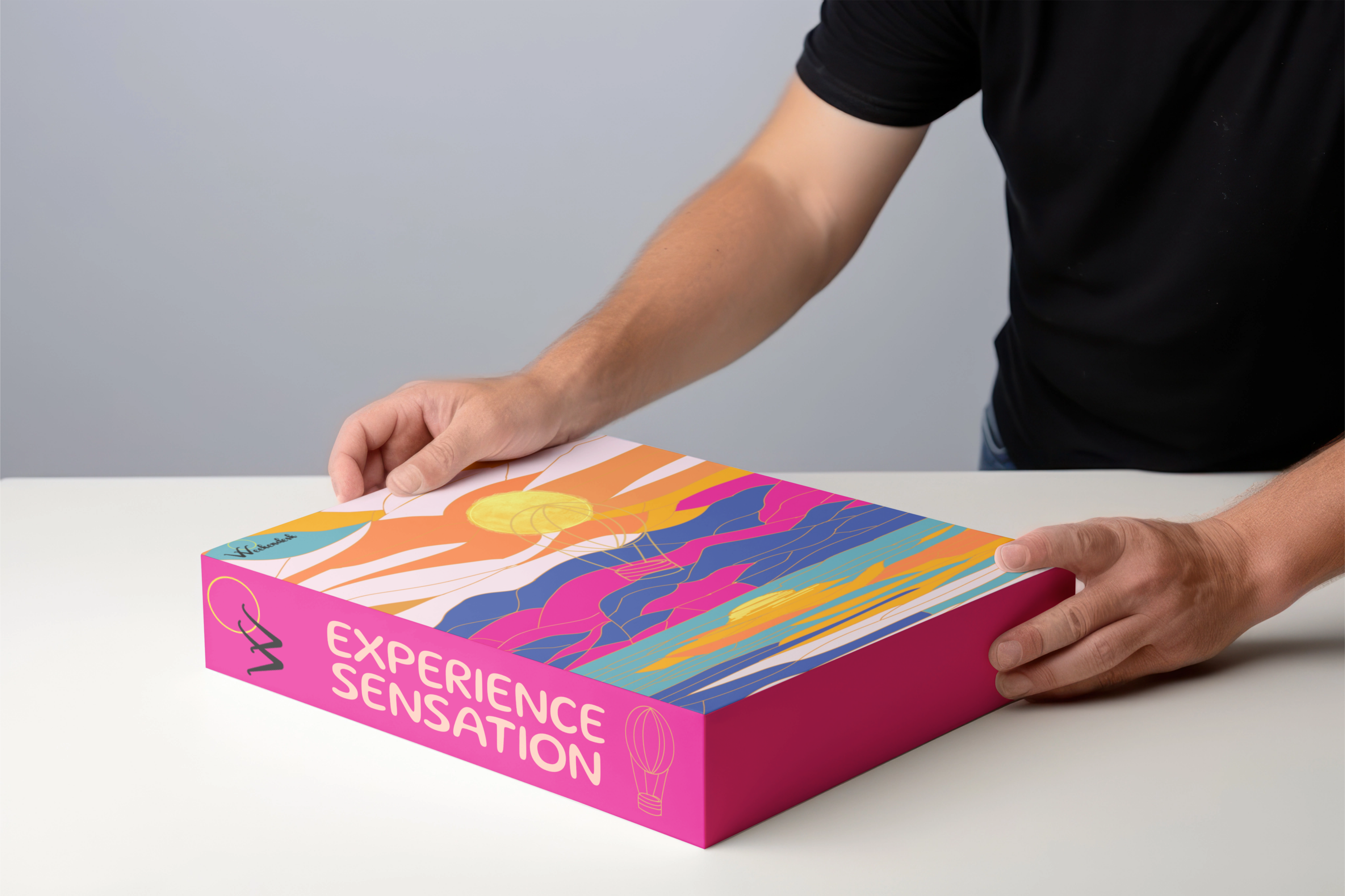 Maquette application mobile Weekendesk design par Samia Tabli